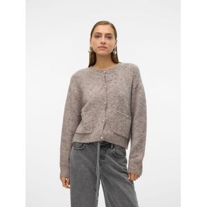 Vero Moda - Vmcontigo Ls o-Neck Cardigan Ga - Dames - Cardigans