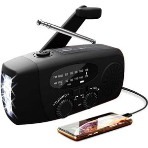 Noodradio™ Met Zaklamp en Powerbank - 2025 Model