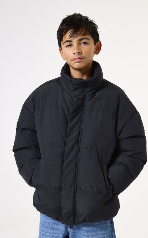GARCIA - Gewatteerde Pufferjas - Zwart - Jongens