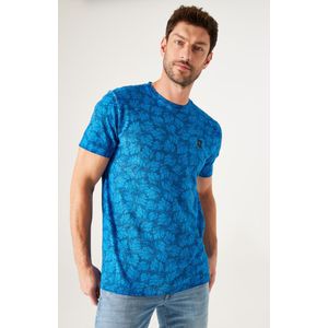 GARCIA heren T-shirt, Blauw