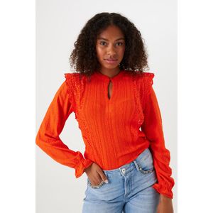 GARCIA dames Overhemd, Oranje