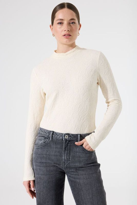 Garcia - I50210-4294 - T-Shirt - Neutraal - Lange Mouwen