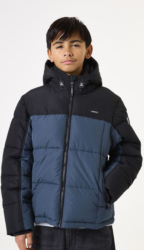 GARCIA - Gewatteerde Pufferjas - Blauw - Jongens