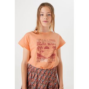 GARCIA meisjes T-shirt, Oranje