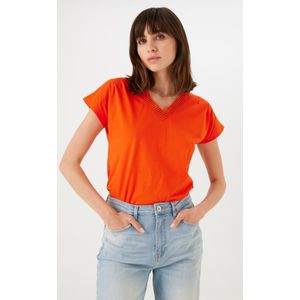 GARCIA dames T-shirt, Oranje