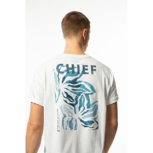 Chief heren T-shirt, Wit