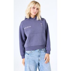 Yezz - Dames Sweater - Paars - Hoodie - Relaxed Fit