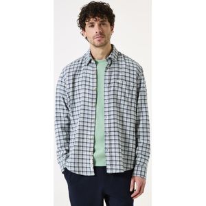 GARCIA - Overhemd - Groen - 100% Katoen - Lange Mouwen - Relaxed Fit