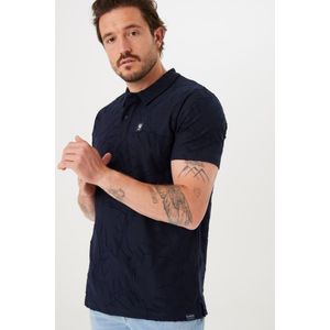 GARCIA heren Polo, Blauw