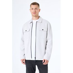 Chief - Vest - Grijs - Met Borstzakken - Lange Mouwen - Regular Fit