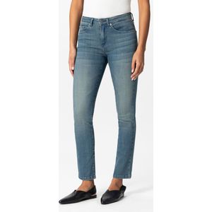 MUD Jeans Faye Straight dames Jeans,Blauw, Straight fit