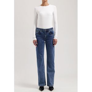 MUD Jeans CARRY dames Jeans,Blauw, Straight fit