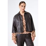 GARCIA - Effen Jack - Bruin - 3/4 Sleeve - Polyester