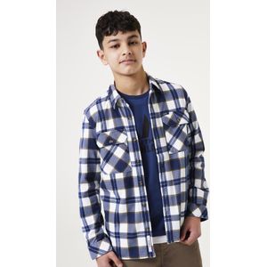 Garcia - V43630 Overhemd - Blauw - Katoen