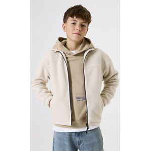 GARCIA - Vest - Wit - Teddy - 100% Gerecycled Polyester