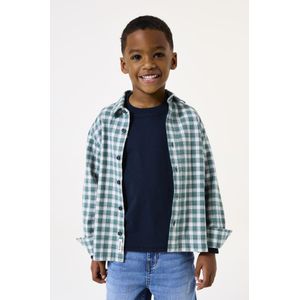 GARCIA - Overhemd - Groen - Katoen - Lange Mouwen - Relaxed Fit
