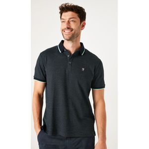 GARCIA heren Polo, Blauw