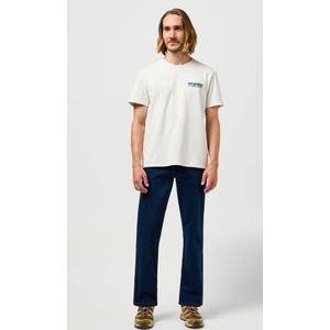 Wrangler Texas str heren Jeans,Blauw, Regular fit