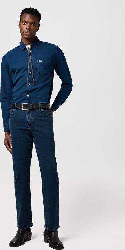 Wrangler - Texas - Jeans - Blauw - Regular Fit