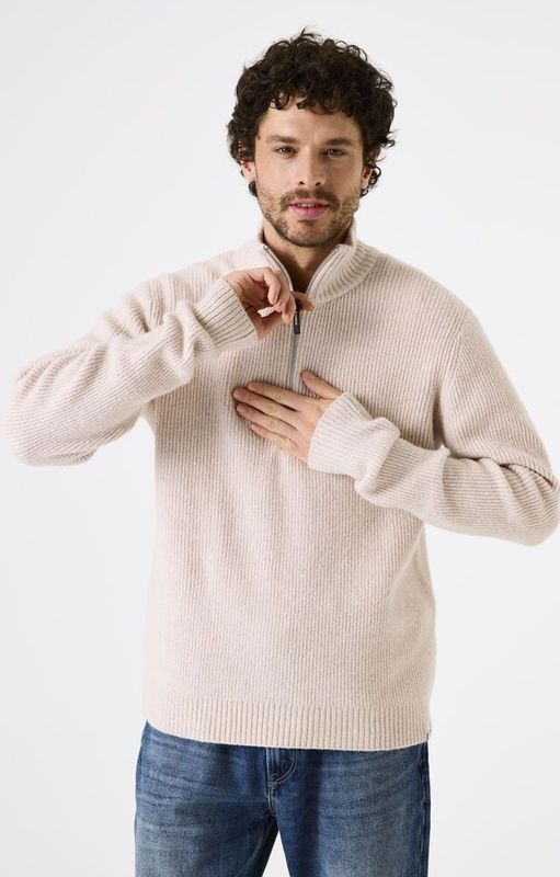 GARCIA - Trui - Wit - Regular Fit