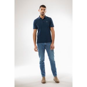 Wrangler River heren Jeans,Blauw, Tapered fit