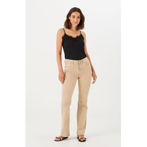 GARCIA Celia flare dames Jeans,Bruin, Flared fit