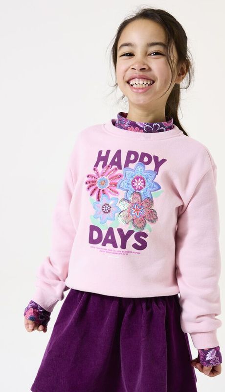 GARCIA - Sweater - Roze - Meisjes