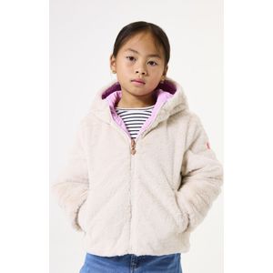 GARCIA - Jas - Wit - Omkeerbaar - Zachte Imitatiebont