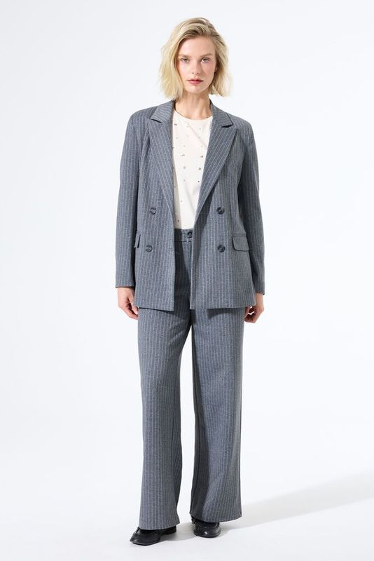 GARCIA - I50315 - Pantalon - Grijs - Wide Fit