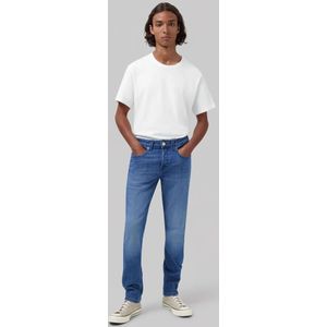 MUD Jeans Rick Mid Slim heren Jeans,Blauw, Slim fit