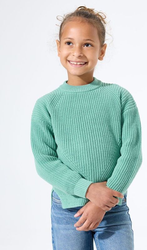 GARCIA - Gebreide Trui - Groen