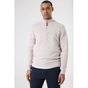 GARCIA - Gebreide Trui - Bruin - Regular Fit