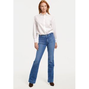 Wrangler Flare dames Jeans,Blauw, Flared fit