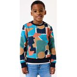 GARCIA - Sweater - Blauw - Regular Fit