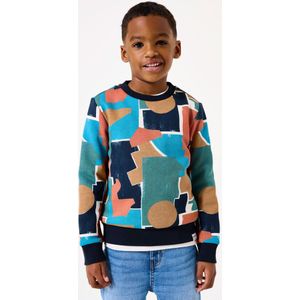 GARCIA - Sweater - Blauw - Regular Fit