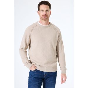 Pilot - Heren Trui - Bruin - Regular Fit - 100% Katoen