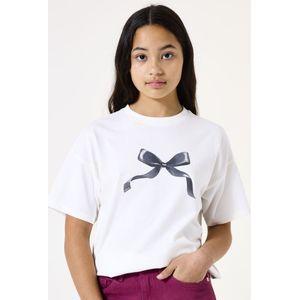 GARCIA - T-shirt - Wit - Korte Mouwen - Regular Fit