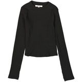 GARCIA - Longsleeve - Zwart - Slim Fit