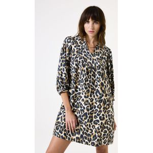 Garcia - H50081 - Jurk - Dierenprint - 3/4 Mouwen