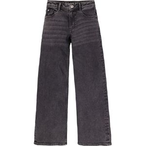 GARCIA - Marall - Jeans - Zwart - Wide Fit - High Waist - 5-Pocket