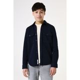 GARCIA - Overshirt - Blauw - Met Borstzakken - Regular Fit