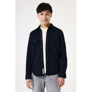 GARCIA - Overshirt - Blauw - Met Borstzakken - Lange Mouwen