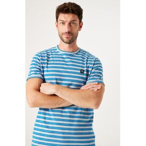 GARCIA heren T-shirt, Blauw