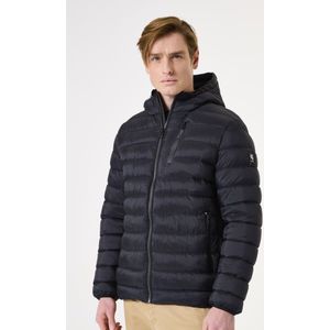 GARCIA - Pufferjas - Zwart - Licht Gewatteerd - Regular Fit
