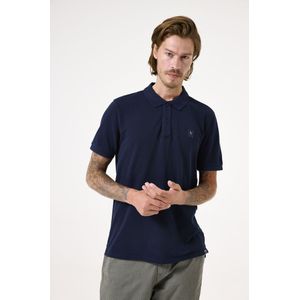 GARCIA heren Polo, Blauw