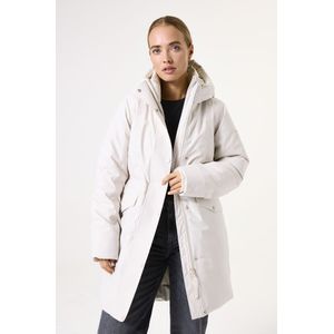 GARCIA - Technische Parka - Wit - Halflange Jas - Waterafstotend