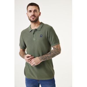 GARCIA heren Polo, Groen