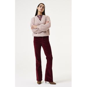 GARCIA V40311 dames Broek,Rood, Flared fit