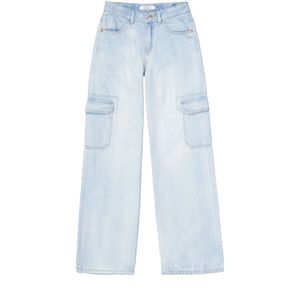 GARCIA PG42002 meisjes Jeans,Blauw, Wide fit