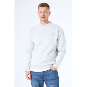 Chief - Sweater - Grijs - Ronde Hals - Lange Mouwen - Loose Fit